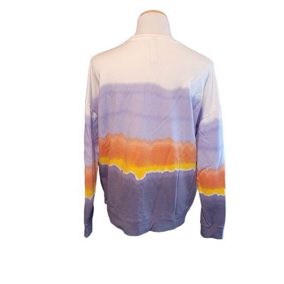 Athleta Balance Printed Sunshine Pullover Crew Neck Sweatshirt Size Small - Picture 7 of 12